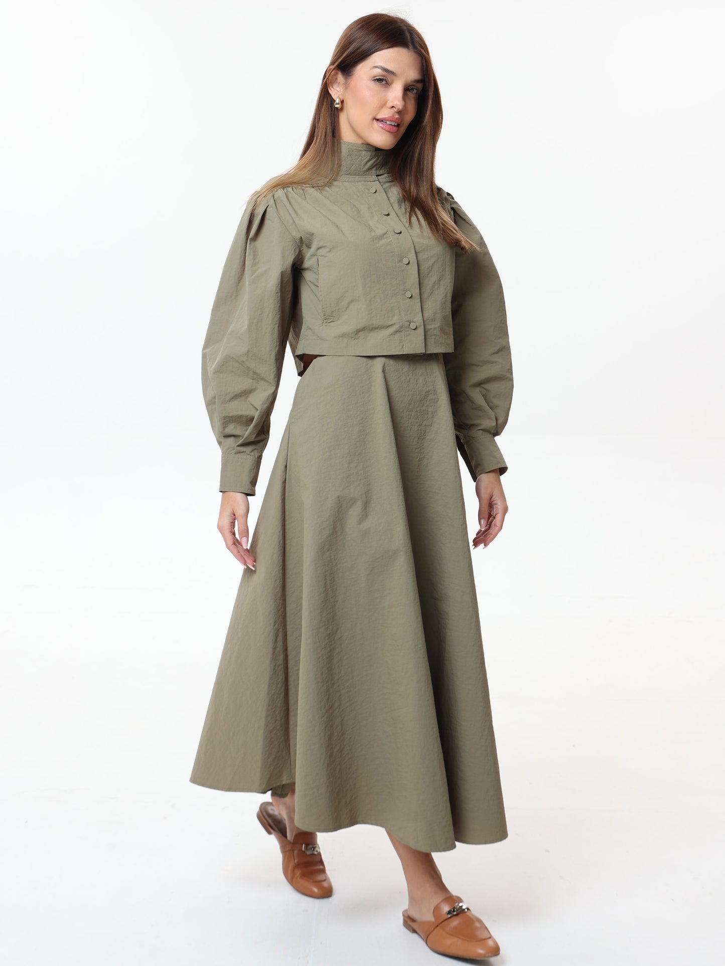 Olive Structured Set