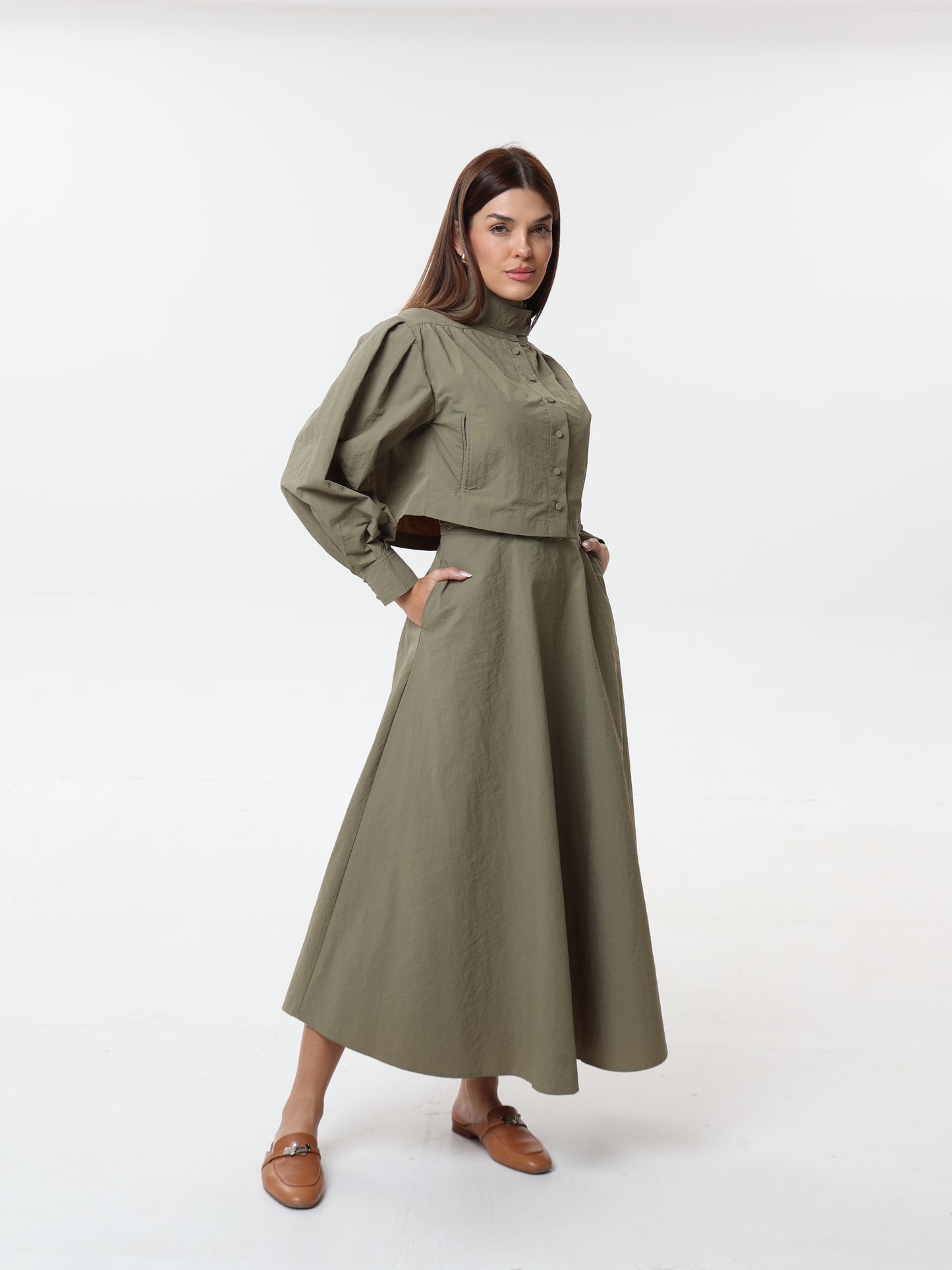 Olive Structured Set