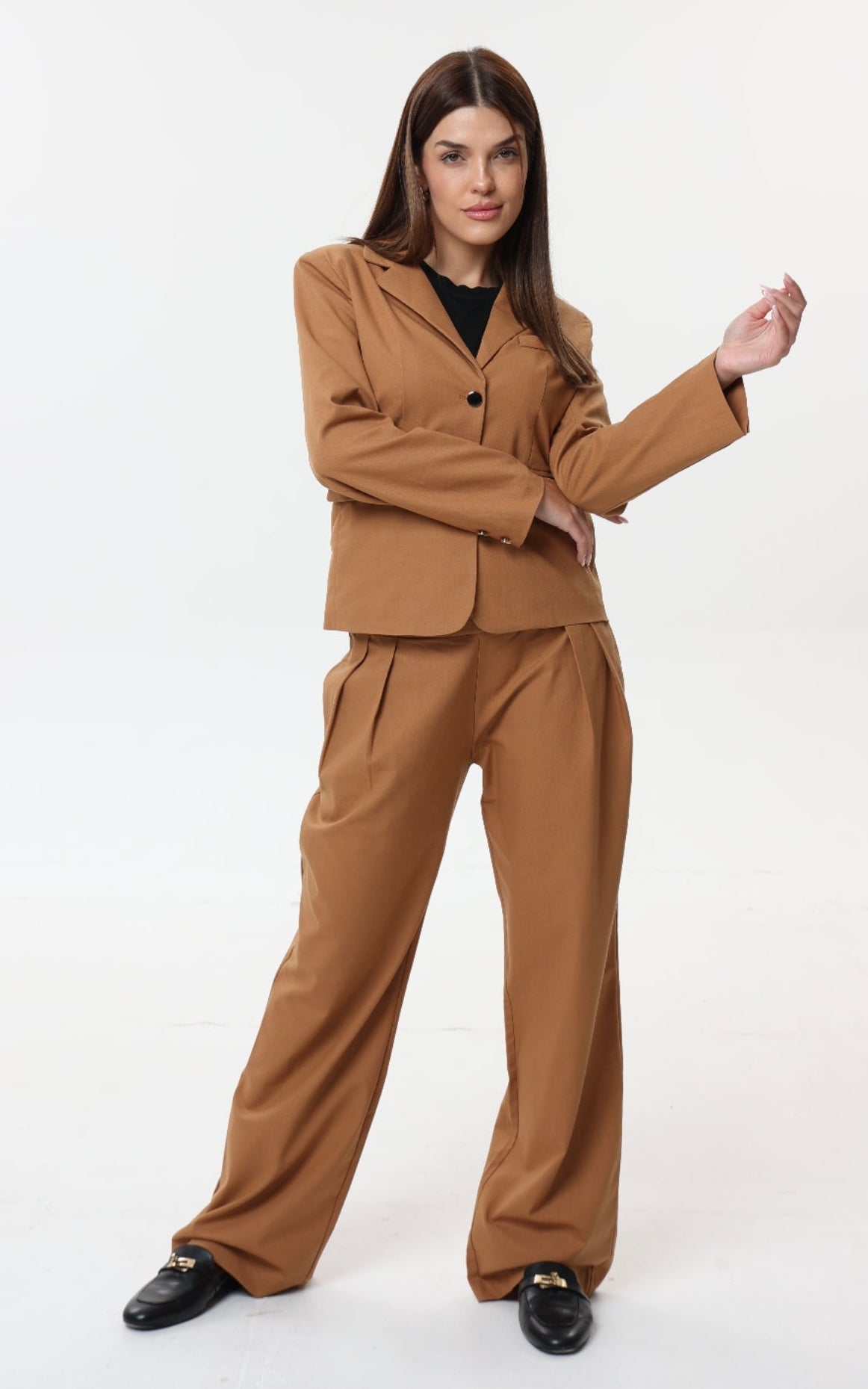 Camel Tailored Set