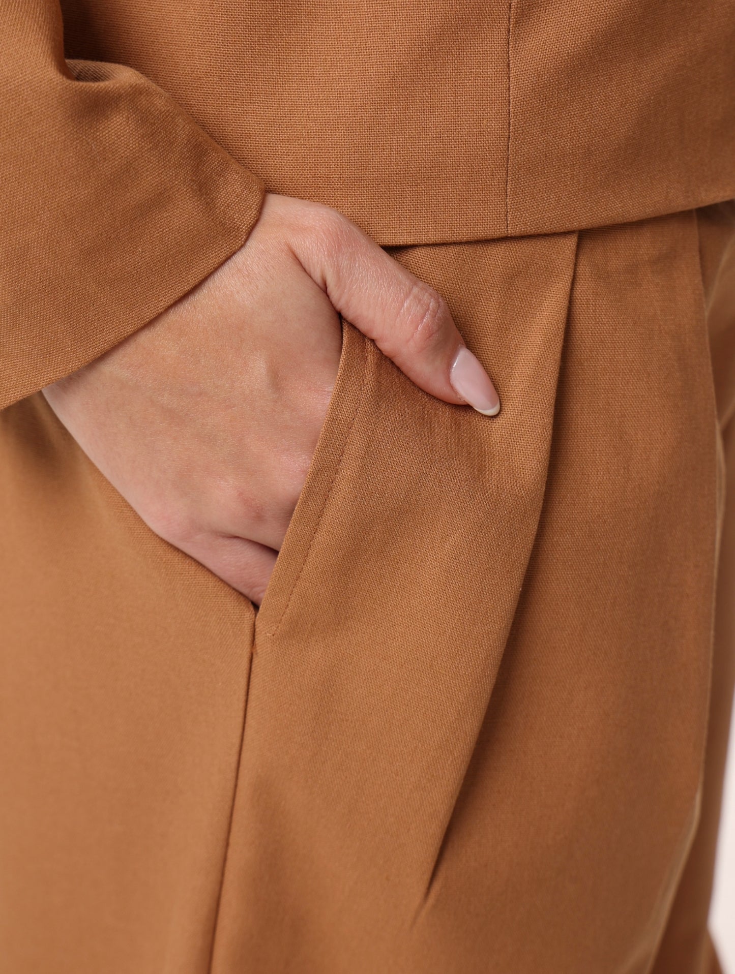 Camel Tailored Set